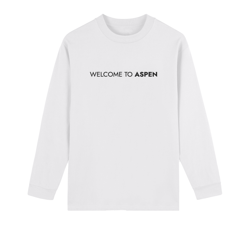 Aspen Bumps #1 - Crew Neck Drop Shoulder Long Sleeve Shirt #260124PODPR2918
