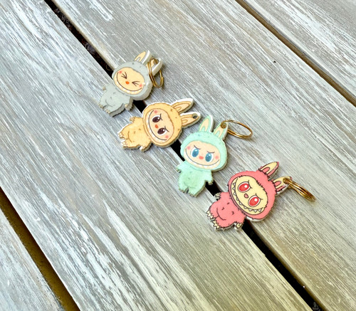 Labubu Collar Charms Mini or 2”