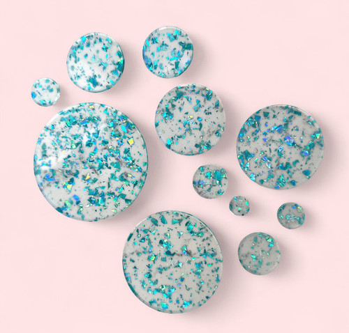 Shiny Disco Ball Circles