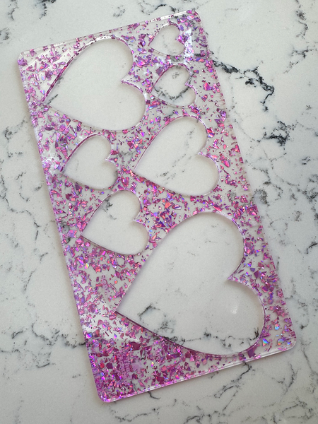 Love Machine Hearts Ruler