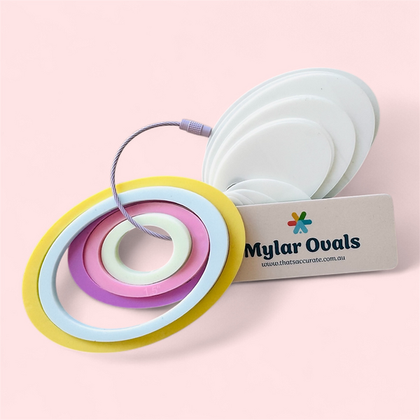 Holy Moly Mylar Ovals