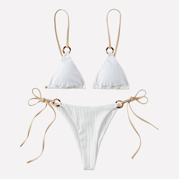 Women's 2 Piece Swimsuit Tie Side Bathing Suit