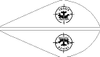 Vane Decal-Sandy Umphress-White