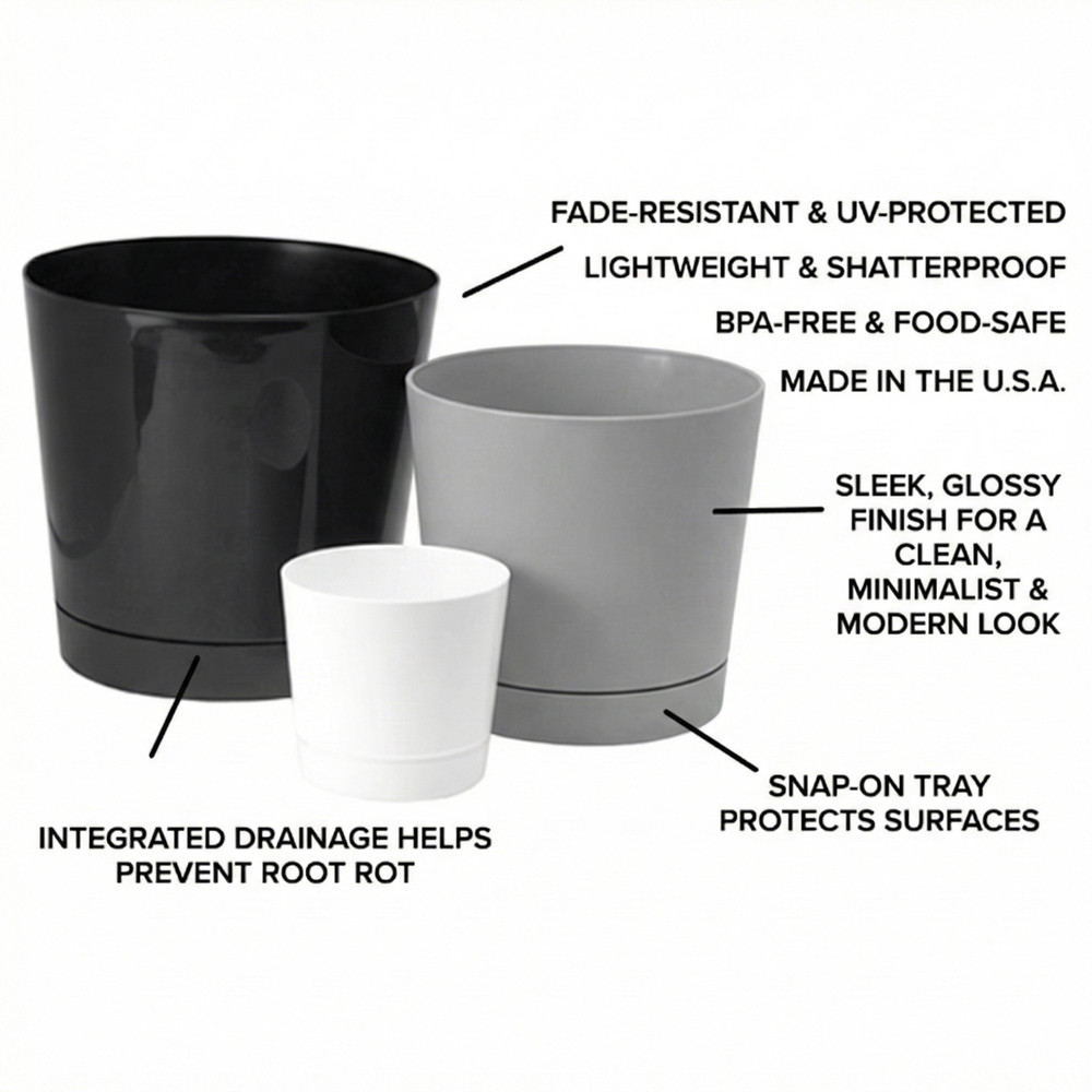 Cylinder Plant Pot | Decorative Planters | Root & Vessel