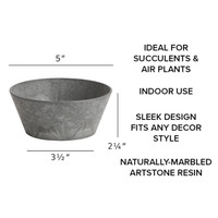 Napa Small Bowl Planters