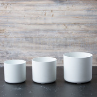 Lena Round Planters, Set of Three