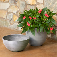 Napa Bowl Planter - Sanded