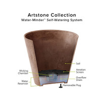 Napa Bowl Planter - Sanded