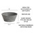 Napa Small Bowl Planters