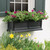 Madison Window Box Planter with Brackets