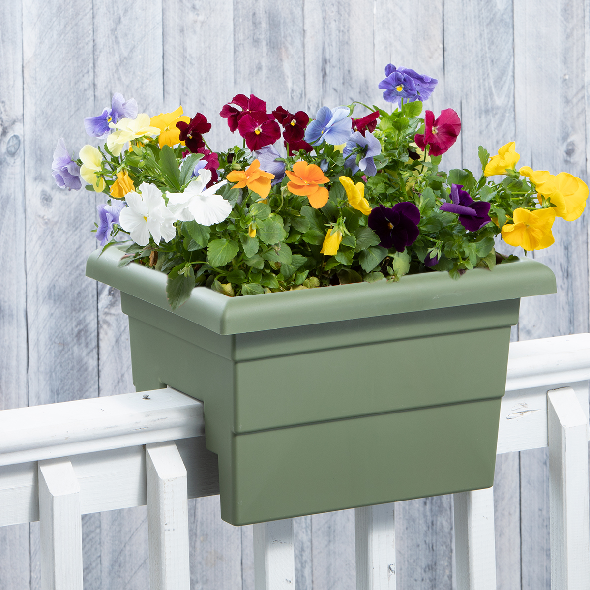 Best Railing Planters - No Tools, Just Plant & Place | Root & Vessel
