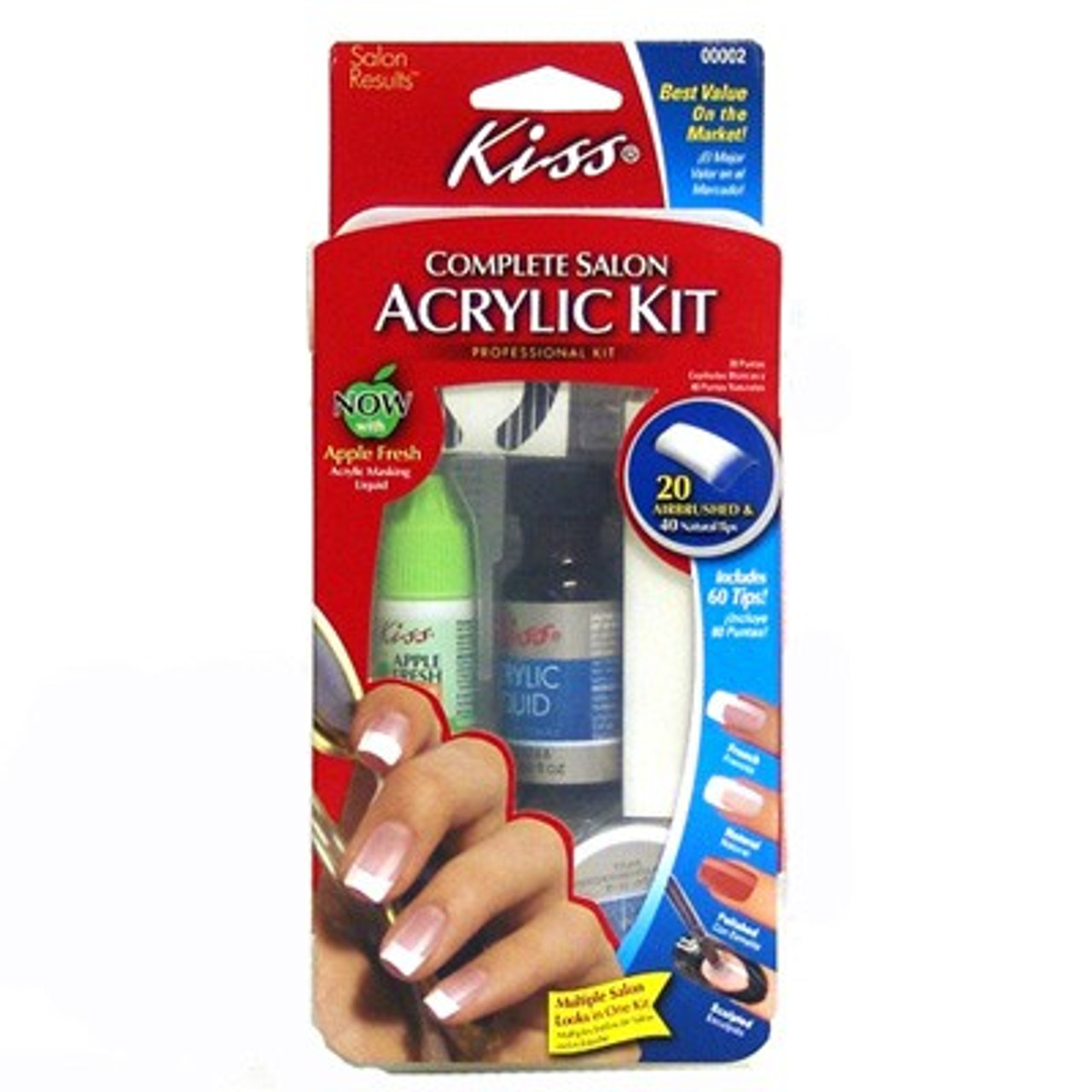 Kiss Acrylic Kit, Complete Salon