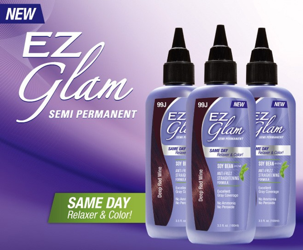 Kiss Ez Glam Semi Permanent Hair Color