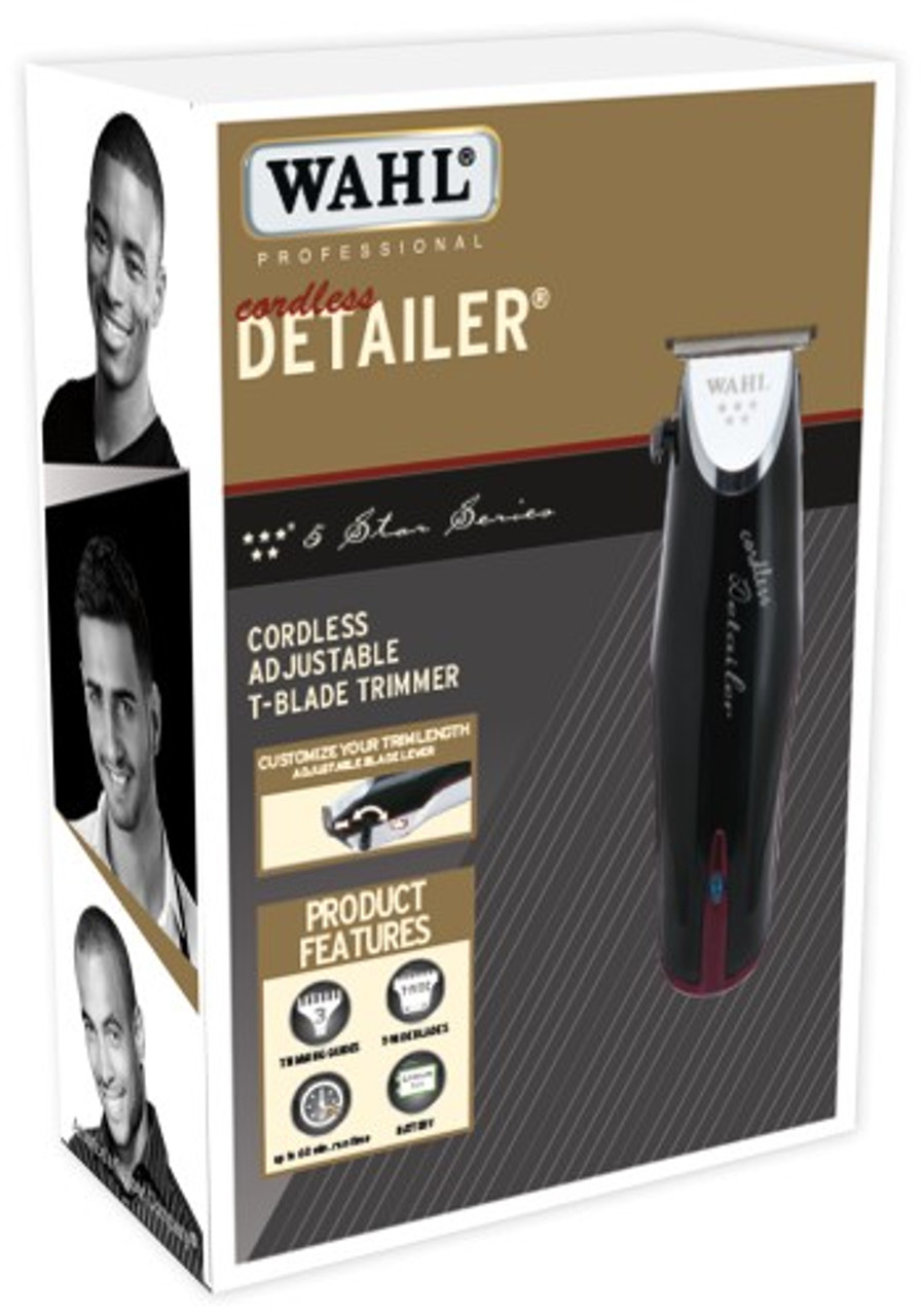 wahl professional 5 star cordless detailer trimmer