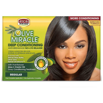 Olive Miracle Deep Conditioning Anti-Breakage No-Lye Relaxer