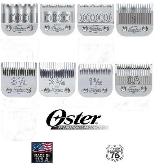 oster classic 76 clipper blades