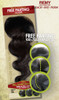 Brazilian Hand-Tied Free Parting CLOSURE