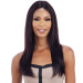 AXIS 100% Human Hair Lace Part Wig Layered Straight