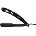 Diane Deluxe Black Powder-Coated Steel Shaving Razor