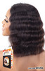 HAUTE 100% Human Hair HD Lace Front Wig Soft Crimp Curl 12"