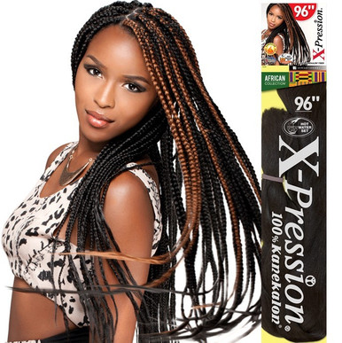 (新品、未使用) BRAIDING X 96H Sensationnel African Collection X-Pression Braid 96