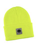 Buffalo Winter Knit Reflective Work Hat - Hi Vis Yellow - Front 2