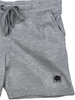 Buffalo Outdoors® Women's Two-Pocket Sweat Short - Heather Grey - Detail