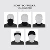 Buffalo Outdoors® Workwear Neck/Face Gaiter - Black/Camo
