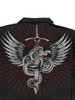 Men's Camp Shirt-Flying Viper-Back Design