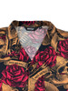 Men's Camp Shirt-Skulls N Roses-Collar