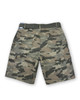 #716485CL - Men's Ripstop Cargo Shorts with Belt - Back -Green Camo