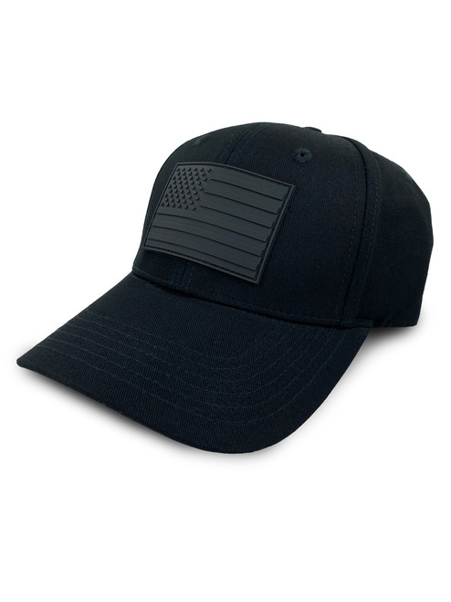 Buffalo Outdoors® Workwear Blackout Edition Flag Cap 515CL