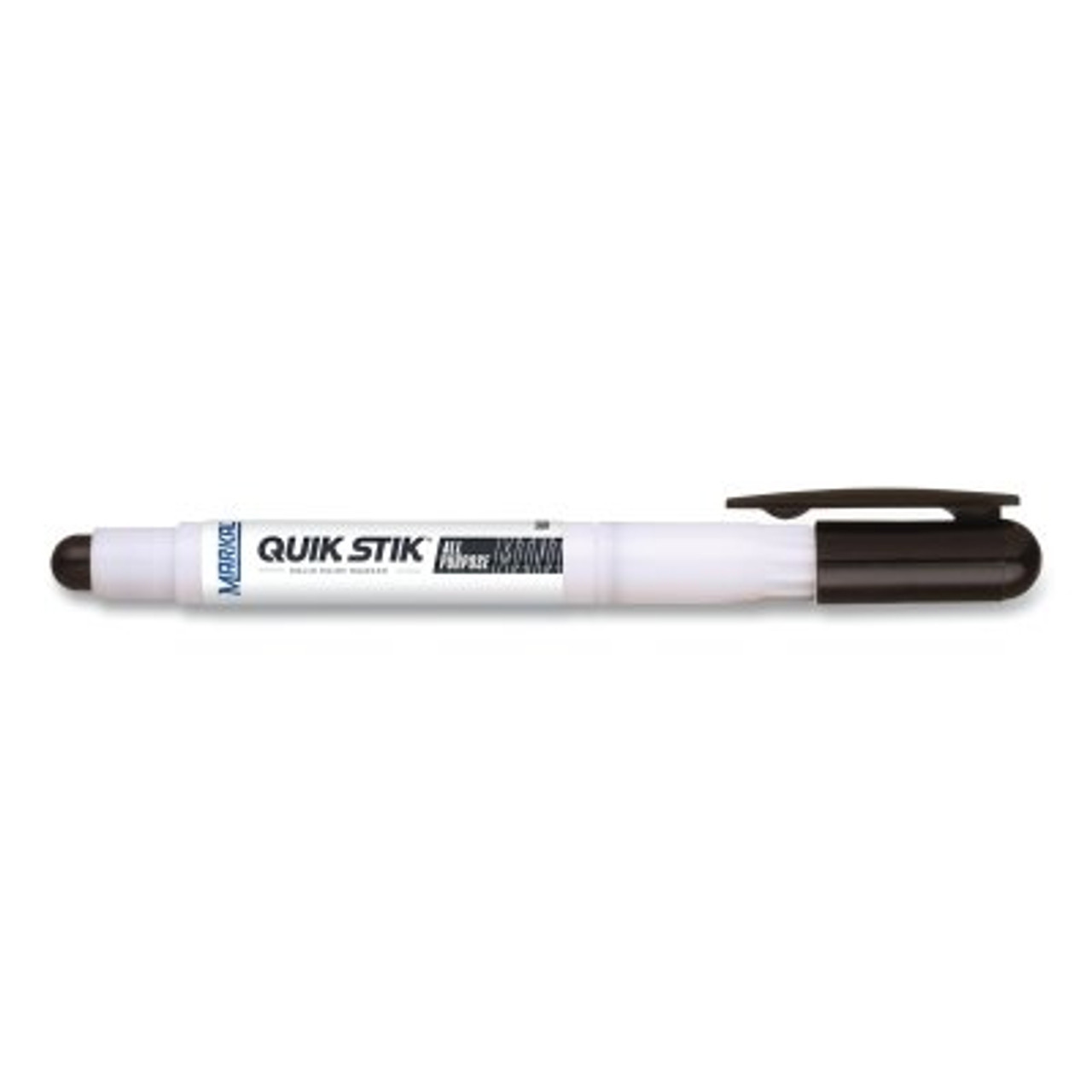 Quik Stik All Purpose Mini Solid Paint Marker, White, 3/8 In Tip, Bullet