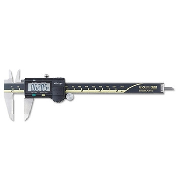 Mitutoyo Series 500 Standard Digimatic Calipers w/Thumb Roller, Range 0-6 in, Stainless Steel, LCD (1 EA / EA)