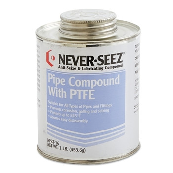 Never-Seez Pipe Compound, 1 lb Brush Top Can (12 CN / BX)