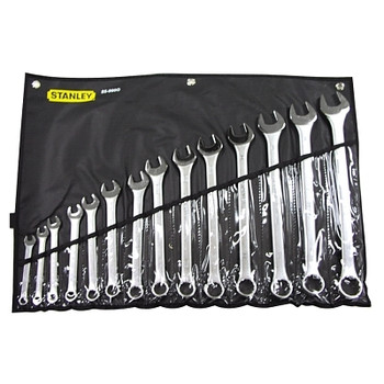 Stanley Tools for The Mechanic 14 Piece Combination Wrench Set, 12 Points, SAE (1 ST / ST)