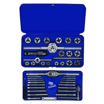 Irwin Hanson 41-pc Metric Tap and Hex Die Set (1 ST / ST) Irwin Hanson 41-pc Metric Tap and Hex Die Set (1 ST / ST)
