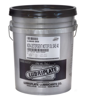 LUBRIPLATE NON-DET. MOTOR OIL -  40, 05gal., (1 PAIL/EA)