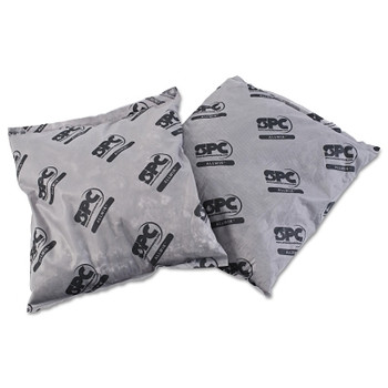 Brady ALLWIK Pillows, Absorbs 28 gal/bale, 18 in Long, Gray (1 CS / CS)