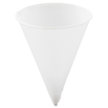 Solo Paper Cone Water Cups, 4 oz, White (1 CA / CA)