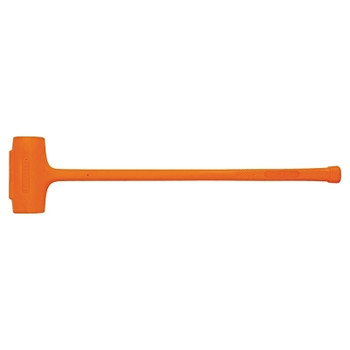 Stanley COMPO-CAST Soft-Face Sledge Hammer, 11.5 lb Head, 3-1/2 in dia Face, 36-1/8 in OAL, Orange (1 EA / EA)