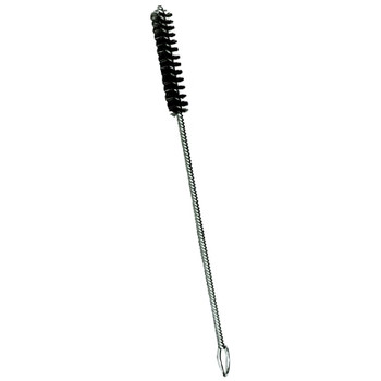 Weiler Single-Spiral Single-Stem Power Tube Brush, 3/8 in, .006, 2 in B.L. (STS-3/8) (1 EA / EA)