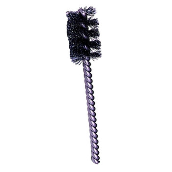 Weiler Round Power Tube Brush, 3/8 in, .006, 1 in B.L. (SM-3/8) (10 EA / CTN)