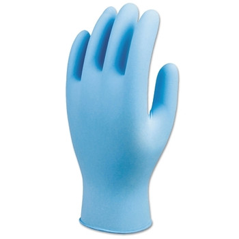 SHOWA 9905 Series Disposable Nitrile Gloves, Powder Free, 6 mil, Large, Blue (20 DI / CA)