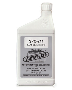 LUBRIPLATE SPO-244, 2 lb. Bottle, (1 BTL/EA)