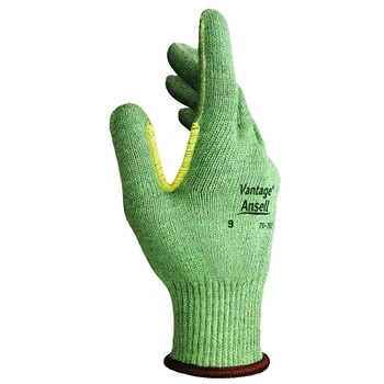 Ansell Vantage Heavy Cut Protection Gloves, Size 10, Mint, Knitted (12 PR / DZ)