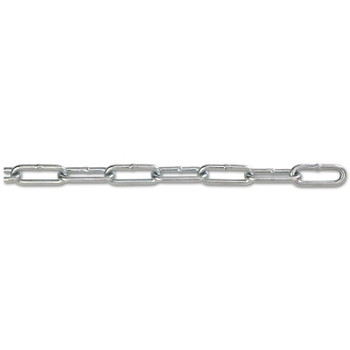 Peerless Coil Chains, Size 2/0, 520 lb Limit, Bright Zinc (100 FT / CTN)