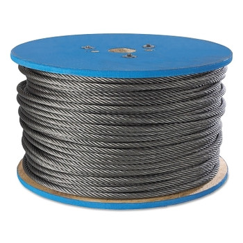 Peerless Aircraft Quality Wire Ropes, 7 Strands, 7 Strands/Wire, 3/32 in, 184 lb Load (500 FT / CTN)