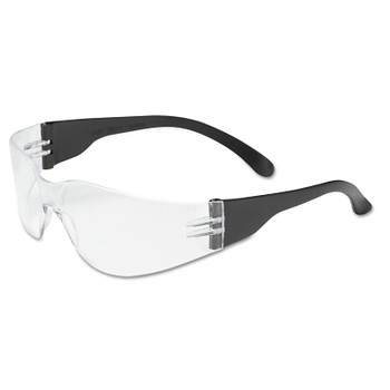 PIP Zenon Z12 Series Safety Glasses, Clear Lens, Polycarbonate, HC, Black Frame, PVC (12 PR / BX)