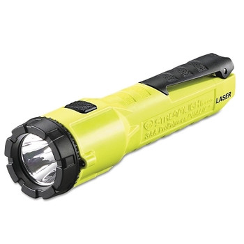 Streamlight ProPolymer Dualie Flashlight, w/3 AA Alkaline Batteries, Spot/Laser, Yellow (1 EA / EA)